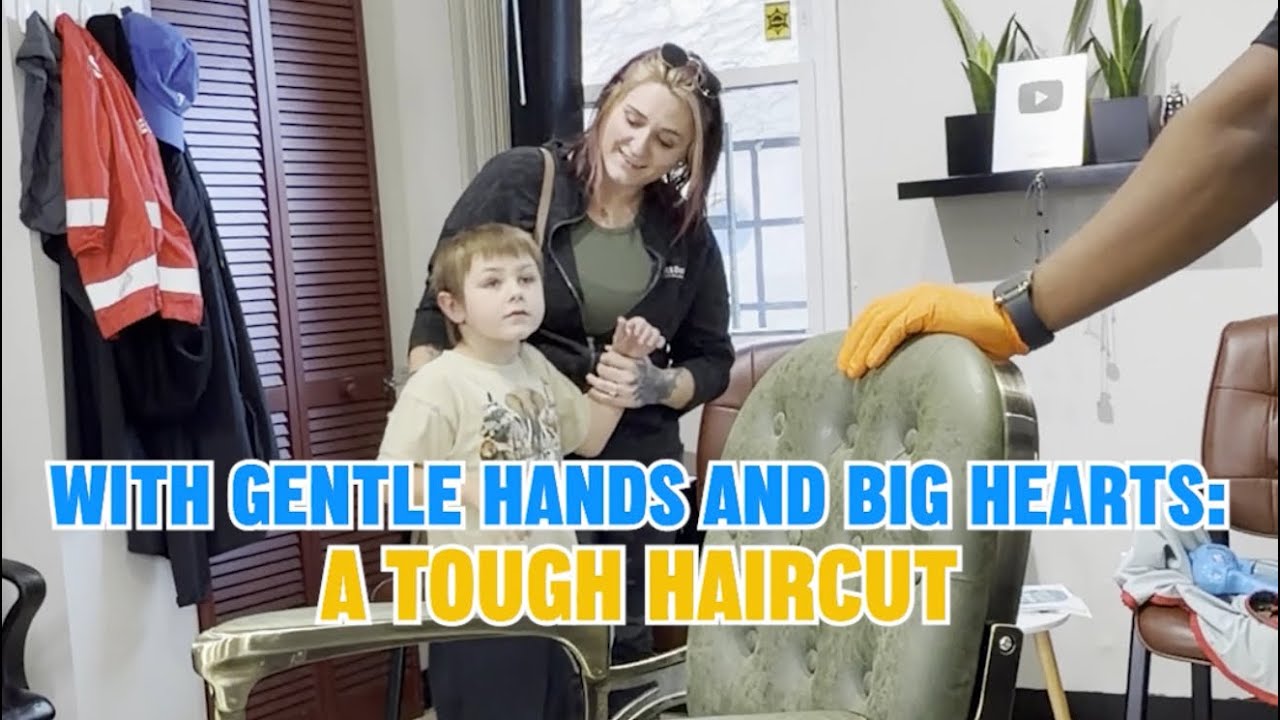 Полное видео: Стрижка для аутистов всегда стоит затраченных усилий