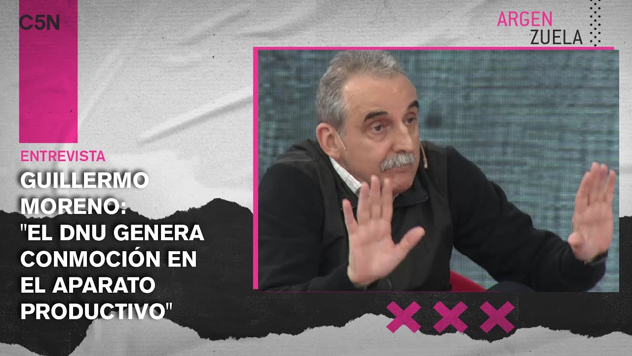 GUILLERMO MORENO: 