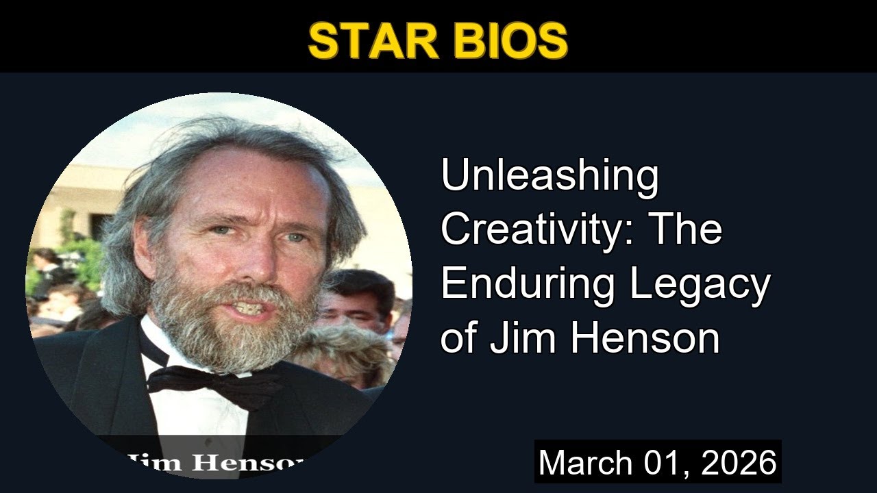 Unleashing Creativity: The Enduring Legacy of Jim Henson | Star Bios