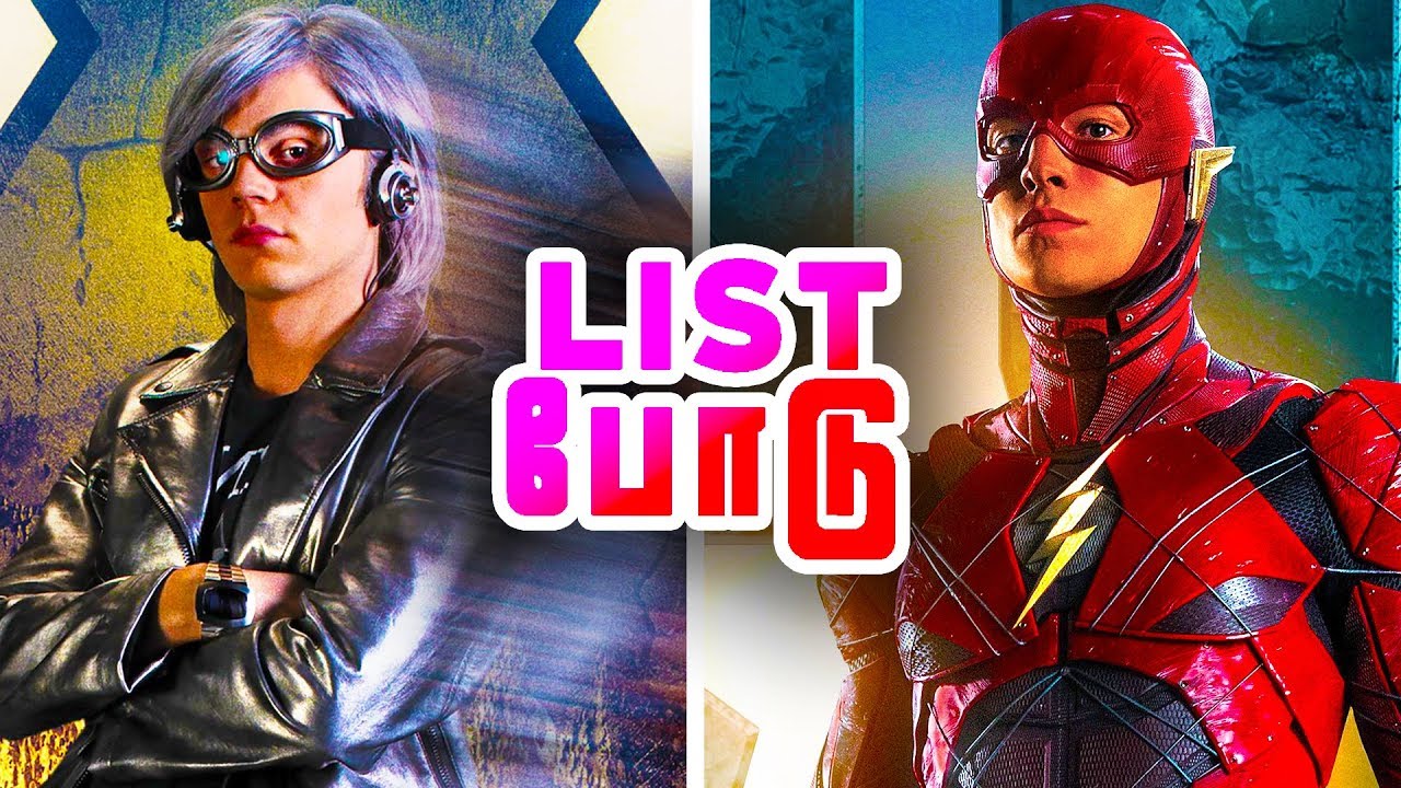 Top 5 FASTEST Superheroes (தமிழ்)