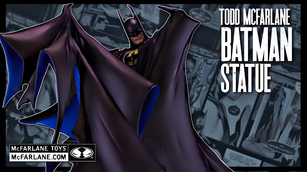 McFarlane Toys Todd McFarlane Batman 1:8 Scale Statue @The Review Spot