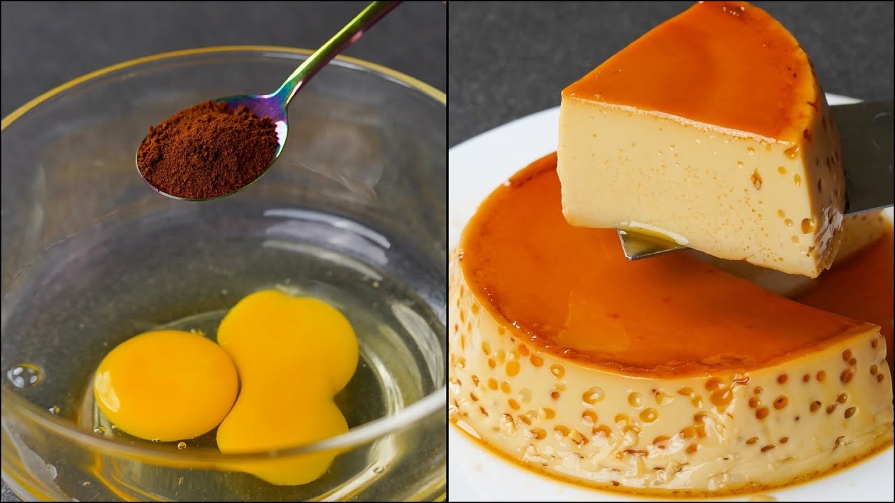 I Combined Coffee With Egg & Make This Delicious Pudding Dessert | Coffee Pudding Recipe