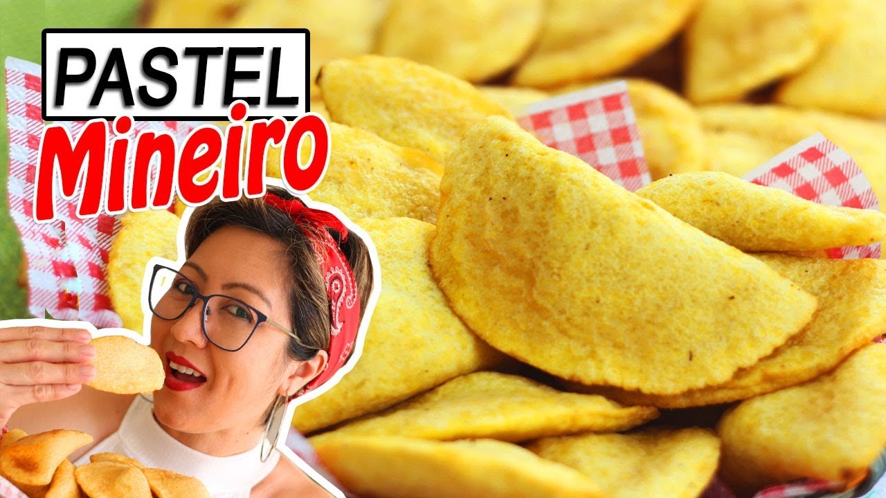 ESSE PASTEL NÃO VAI FARINHA DE TRIGO E O SABOR FICA INCRÍVEL - PASTEL CAIPIRA SEM GLÚTEN
