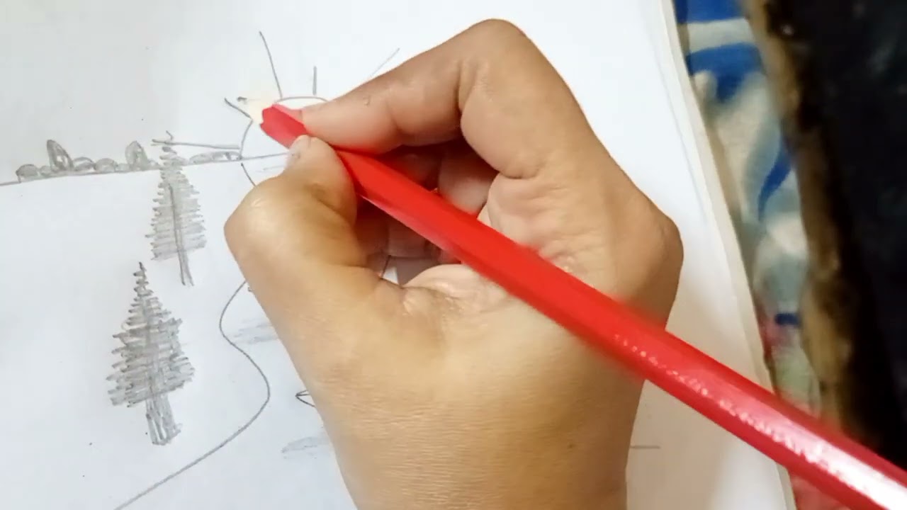 Scenery drawing 