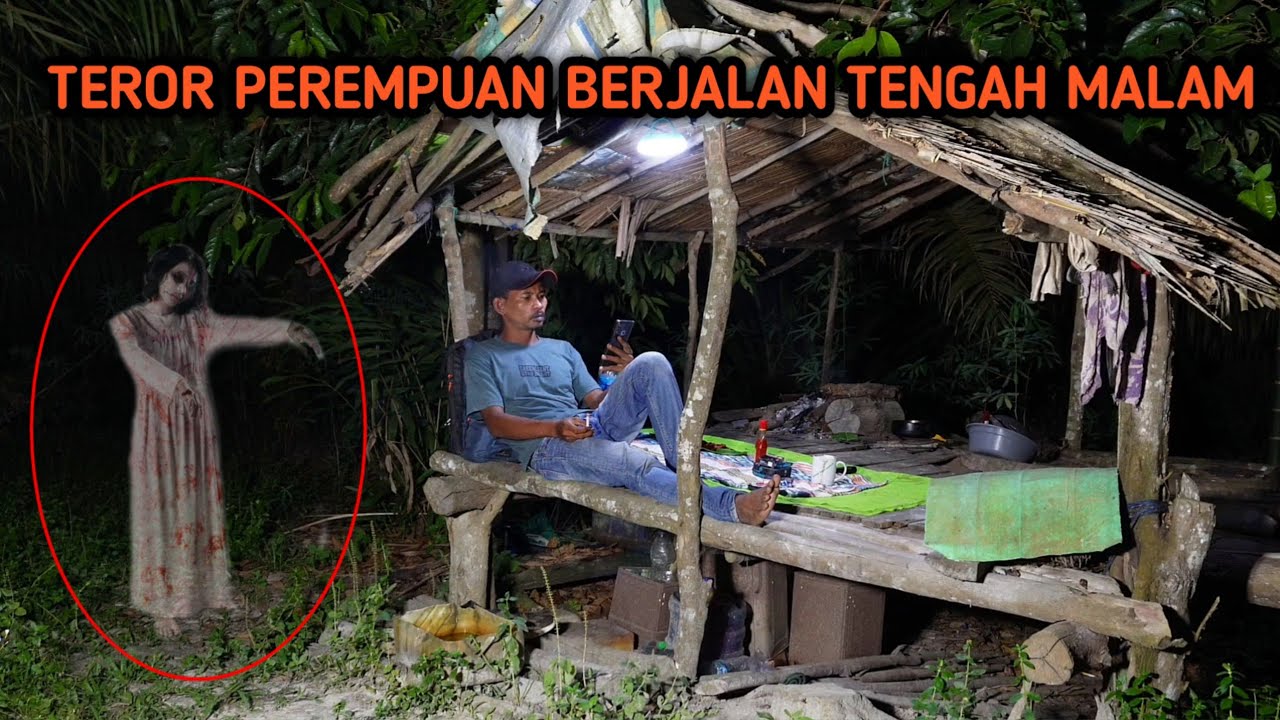 HOROR‼️ADA PEREMPUAN JALAN TENGAH MALAM- FIX INI BUKAN MANUSIA