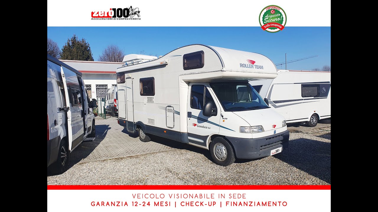 Camper Mansardato Roller Team Granduca 64