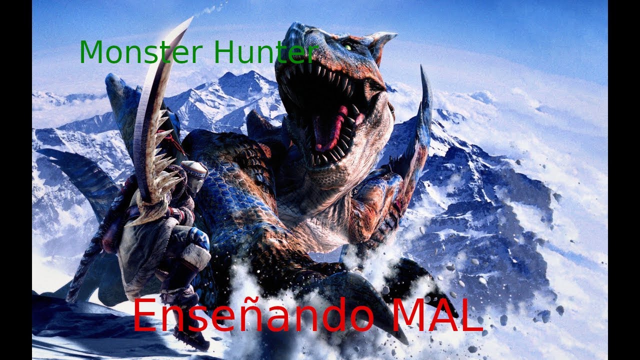 Monster Hunter FU enseñando mal. Te muestro como NO usar las armas del juego