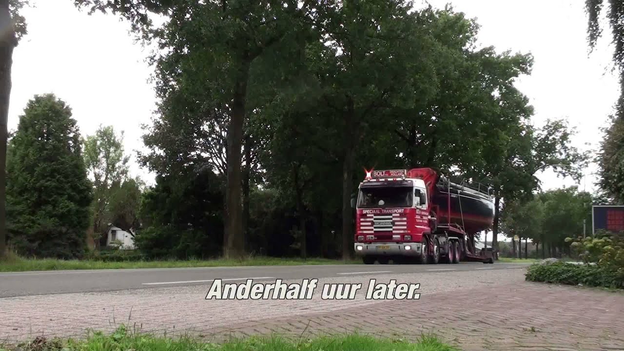 Boottransport door Bolt, Drachten.