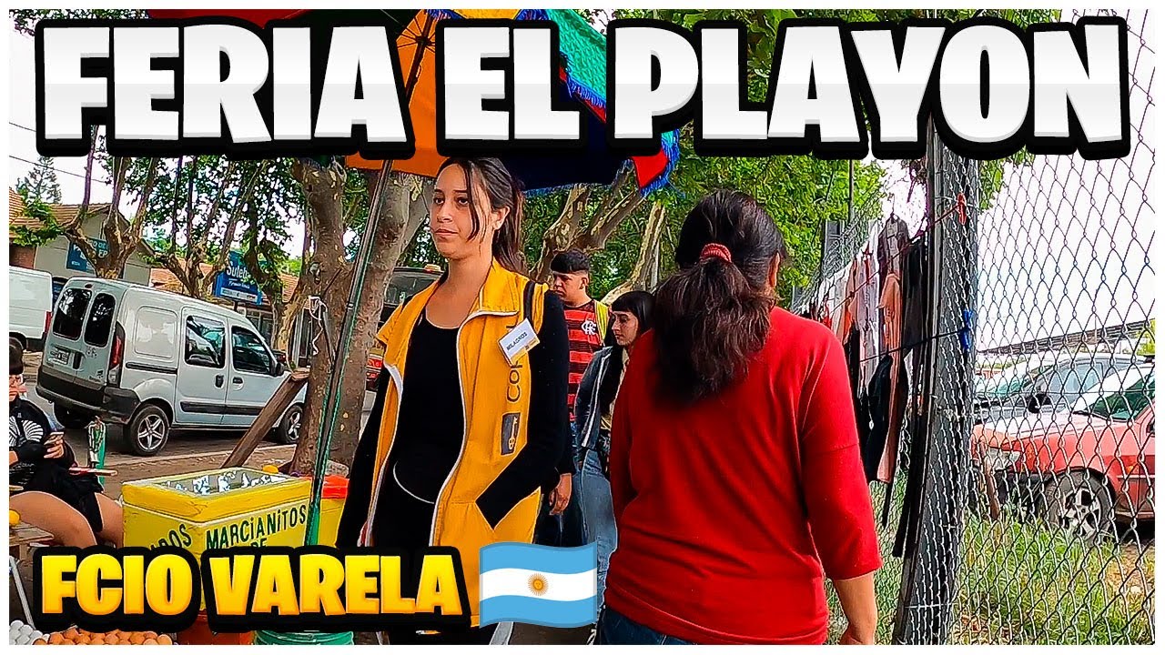Recorrido por la feria EL PLAYON [4K] I Fcio . Varela, Bs As