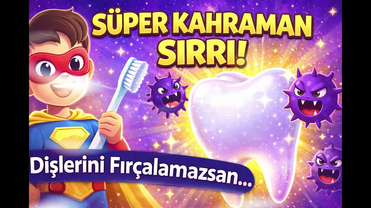 Diş Fırçalama Masalı 🪥 | Süper Kahraman Olmanın Sırrı | Masal Anne