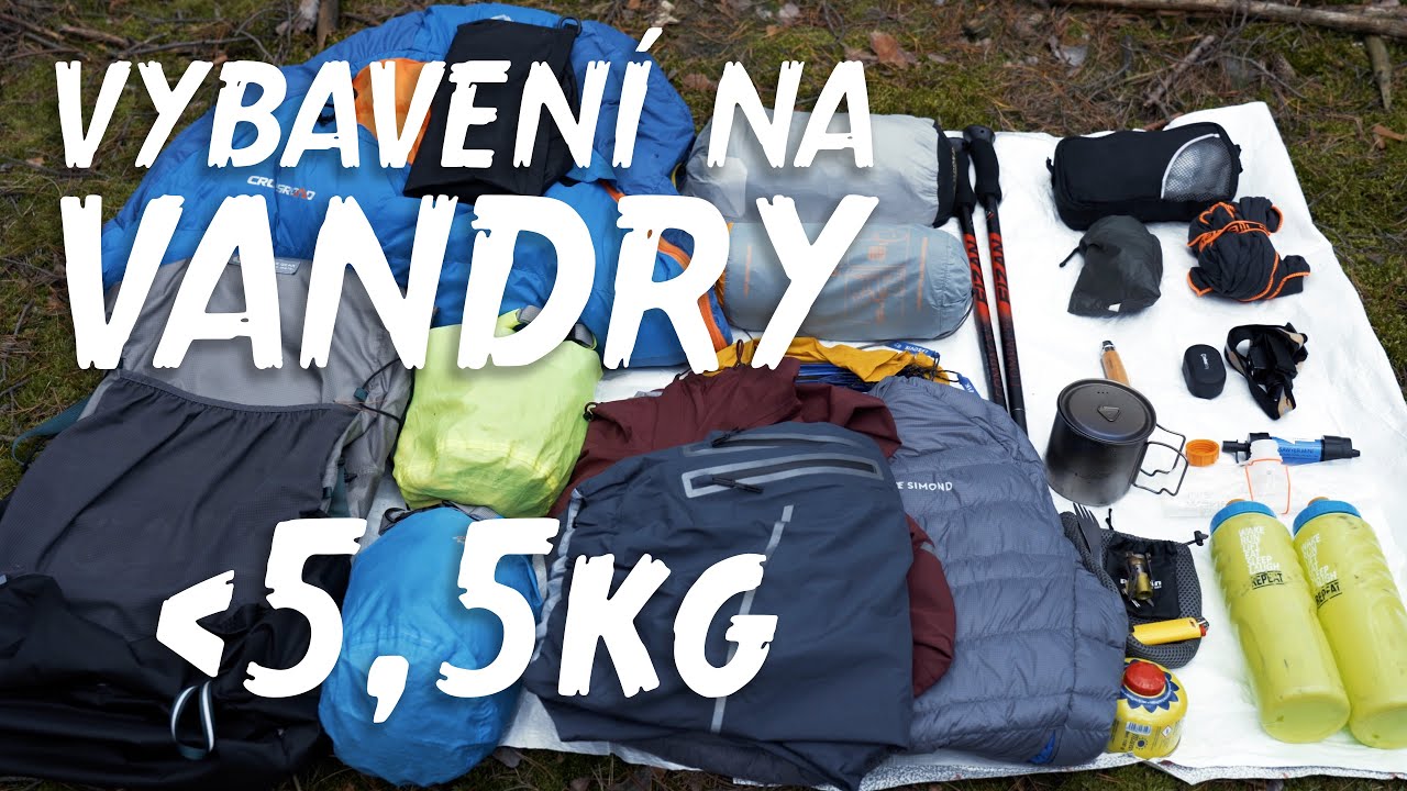 VYBAVENÍ NA VANDRY | GEARLIST 2023