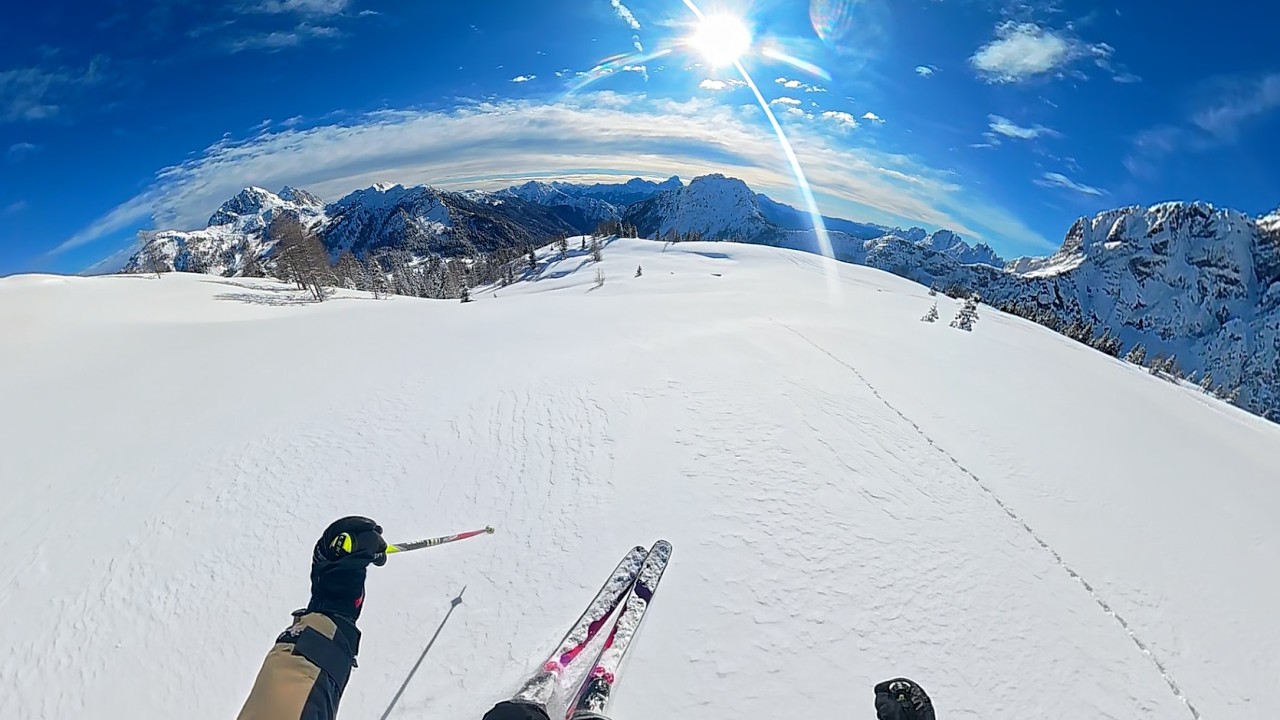 Clips of the last ski days