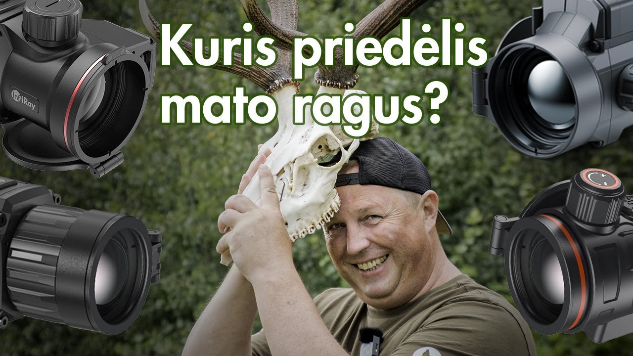 Didžiausias Optic Spot termovizinių priedėlių testas