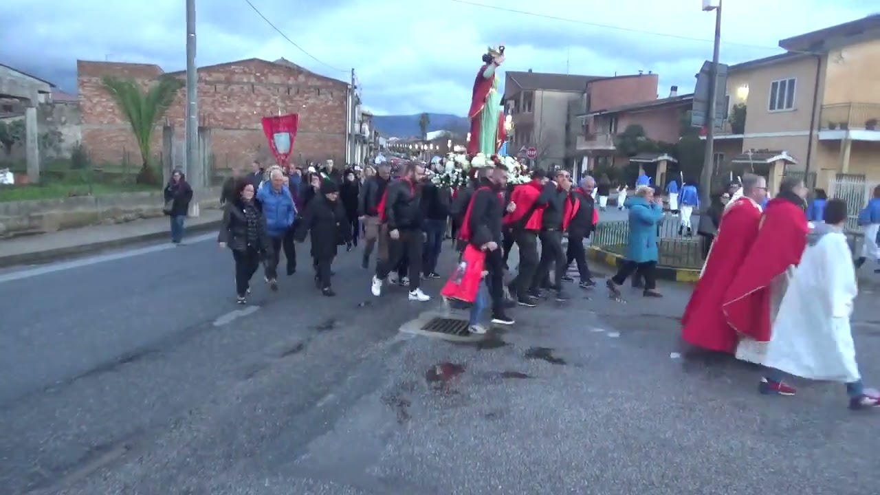 Fllogaso processione di S.Agata Vergine e martire 