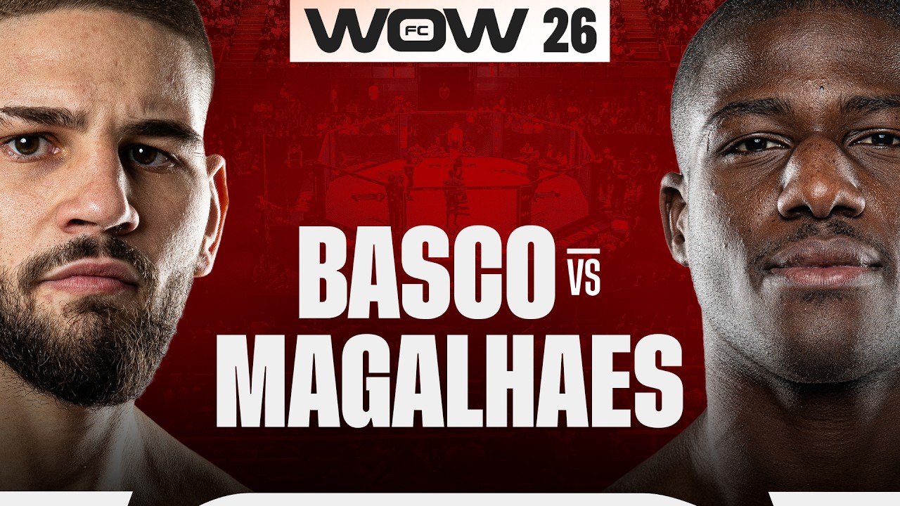 WOW 26 Bilbao | Jesús Basco vs Pedro Magalhães | Combate Completo | MMA Full Fight