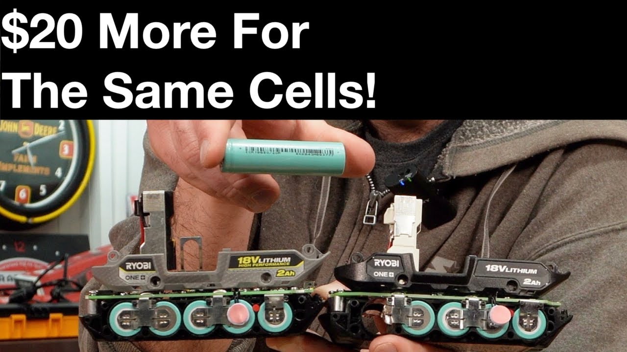 Ryobi 18V 5/15/30 Amp Battery Testing And Disassembly