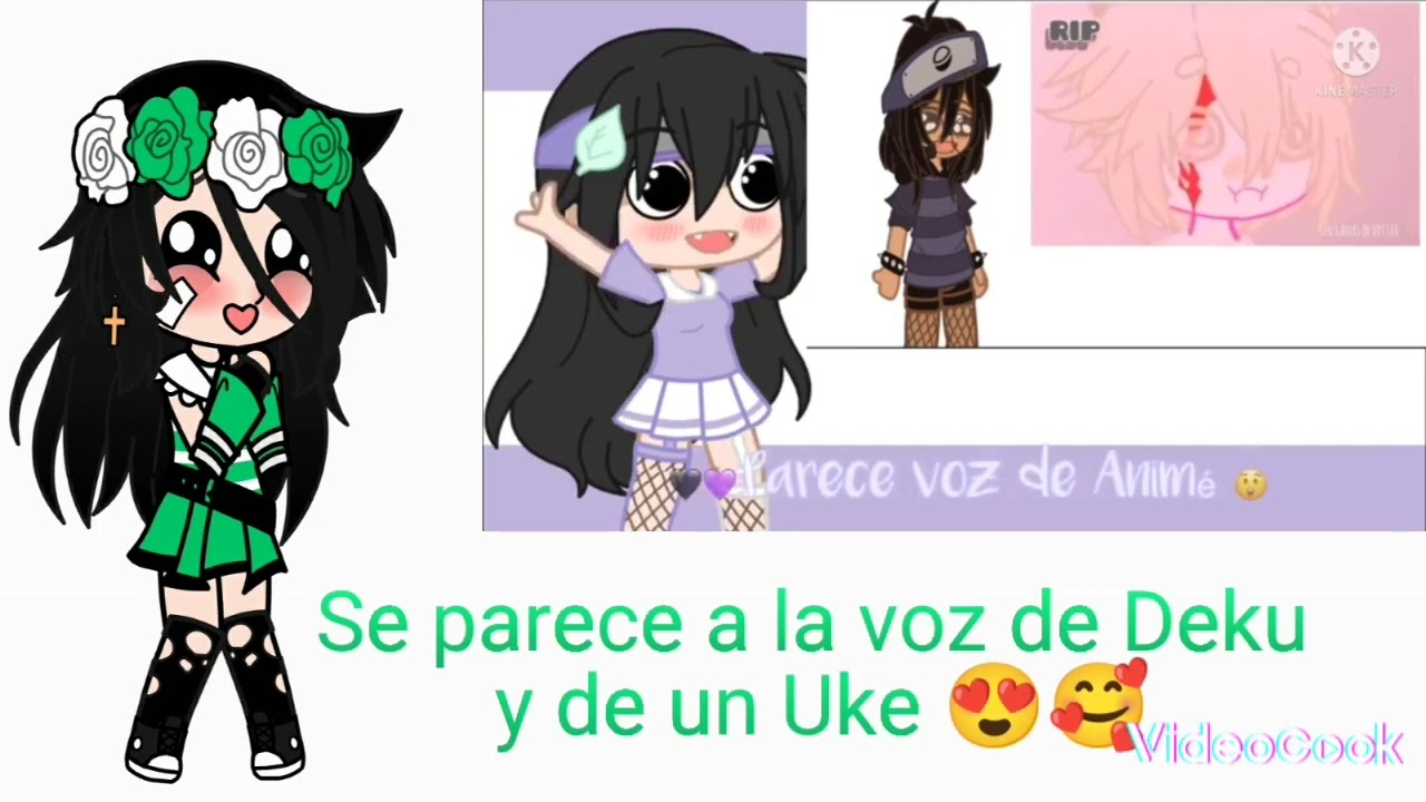 💥😖 El reto a decir Nani con tu voz 😖💥 // gacha club