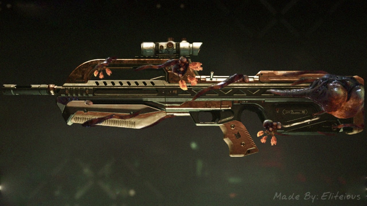 Halo Infinite FLOOD Battle rifle Skin/coating