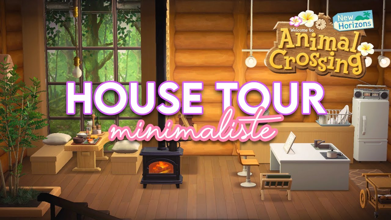 IDÉE DÉCO INTÉRIEURE POUR TA MAISON MINIMALISTE + PLEIN D'ASTUCES 🪵 - ANIMAL CROSSING NEW HORIZONS