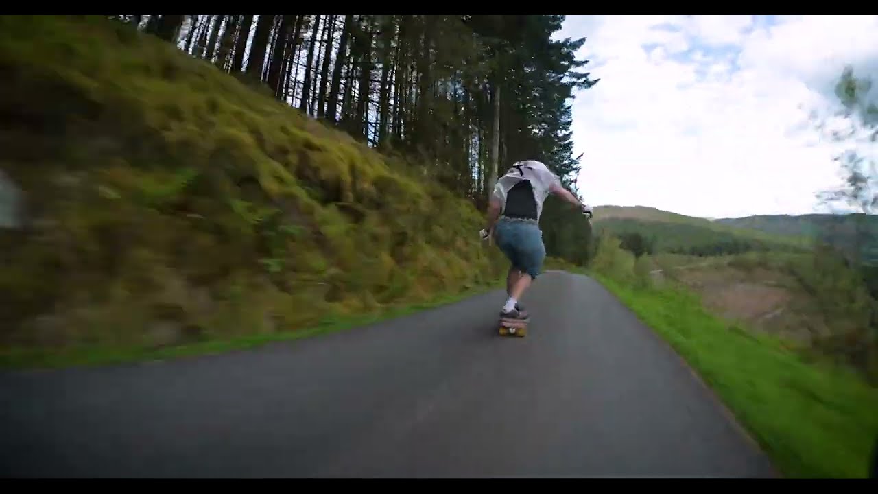 Bumpy Hales Rainbow Road Raw Run | ROCKET Longboards