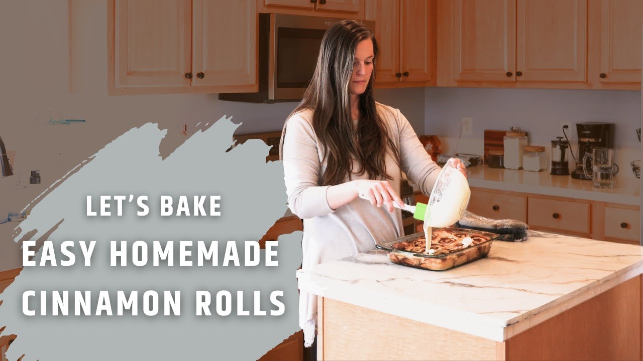 Make Dinner With Me & Bake Super Easy Homemade Cinnamon Rolls - Homemaking