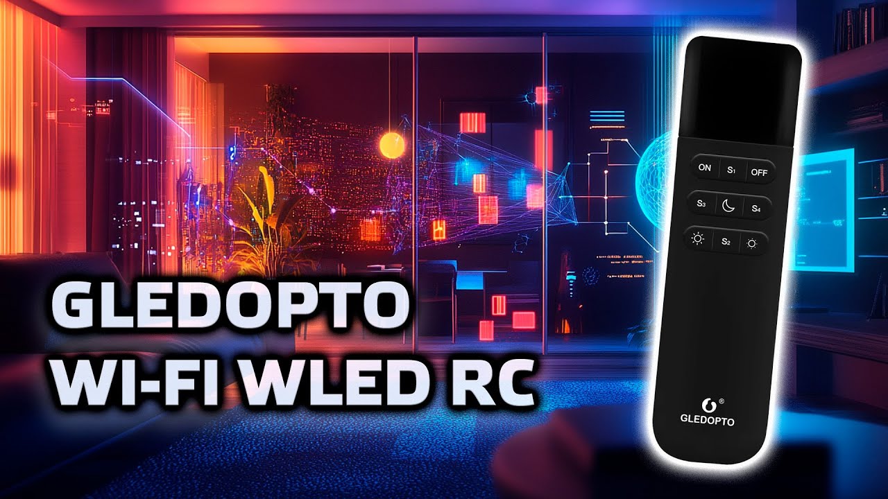 Gledopto GL-RC-001WL - wi-fi пульт для управления контроллерами на прошивке WLED