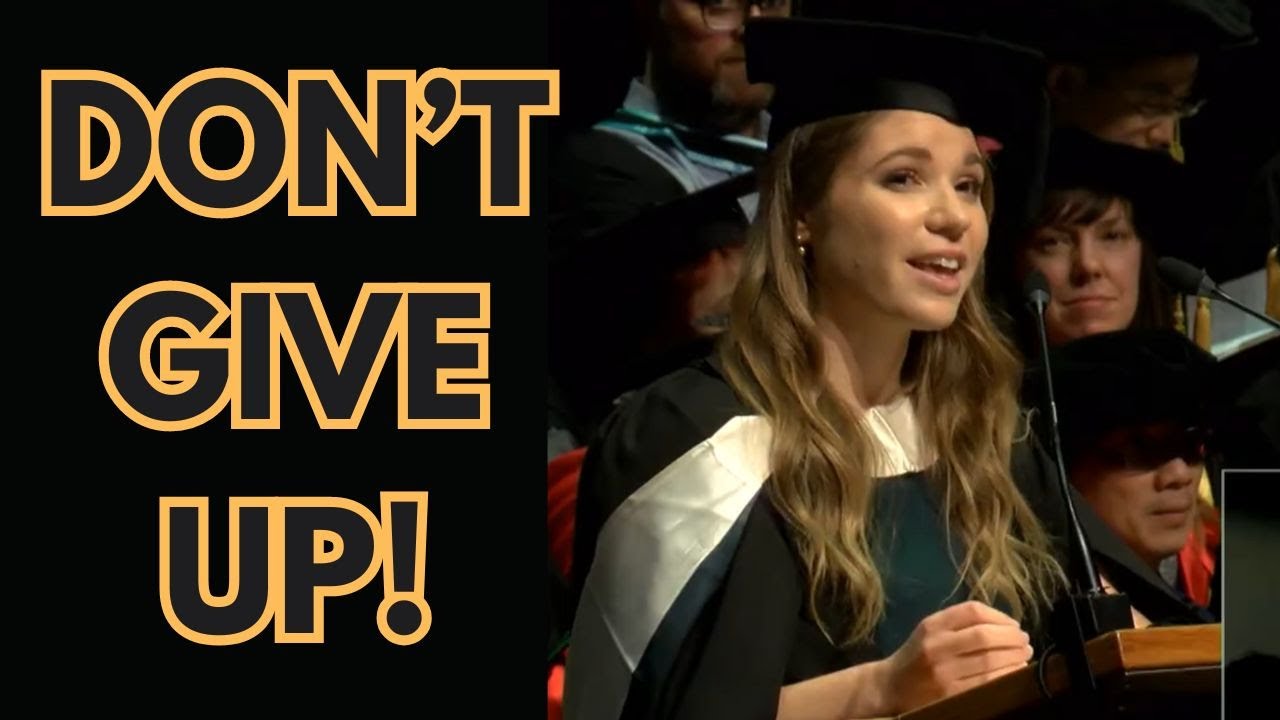 EXTREMELY INSPIRING graduation speech! Mum tops law school despite hardships