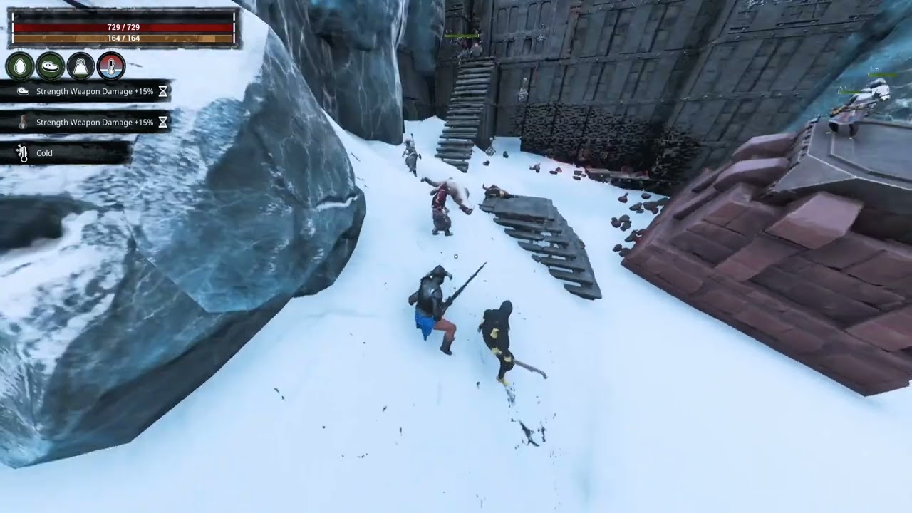 Conan Exiles official pvp #3125 PS5 [{akgezenler} (avel gezenler)  VS     {C *} ]  WİPE (RAİD) part1
