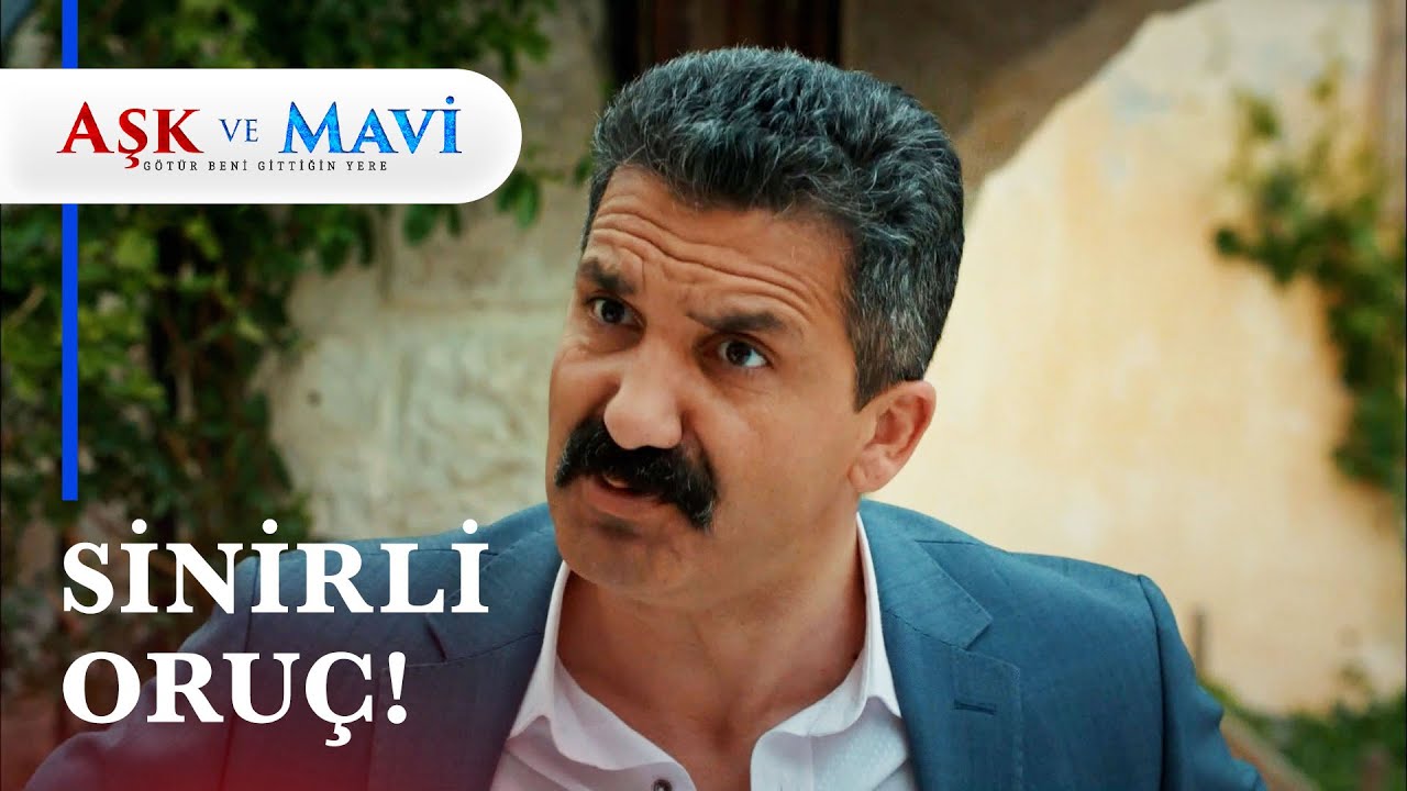 Cemal'i oruç çarptı! - Aşk ve Mavi 30. Bölüm