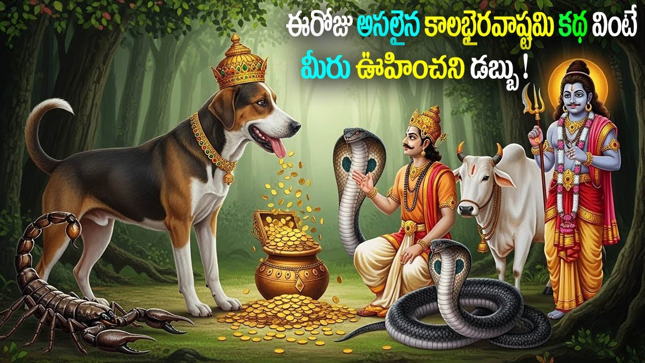 ఈరోజు అసలైన కాలభైరవాష్టమి కథ వింటే మీరు ఉహించని డబ్బు || 