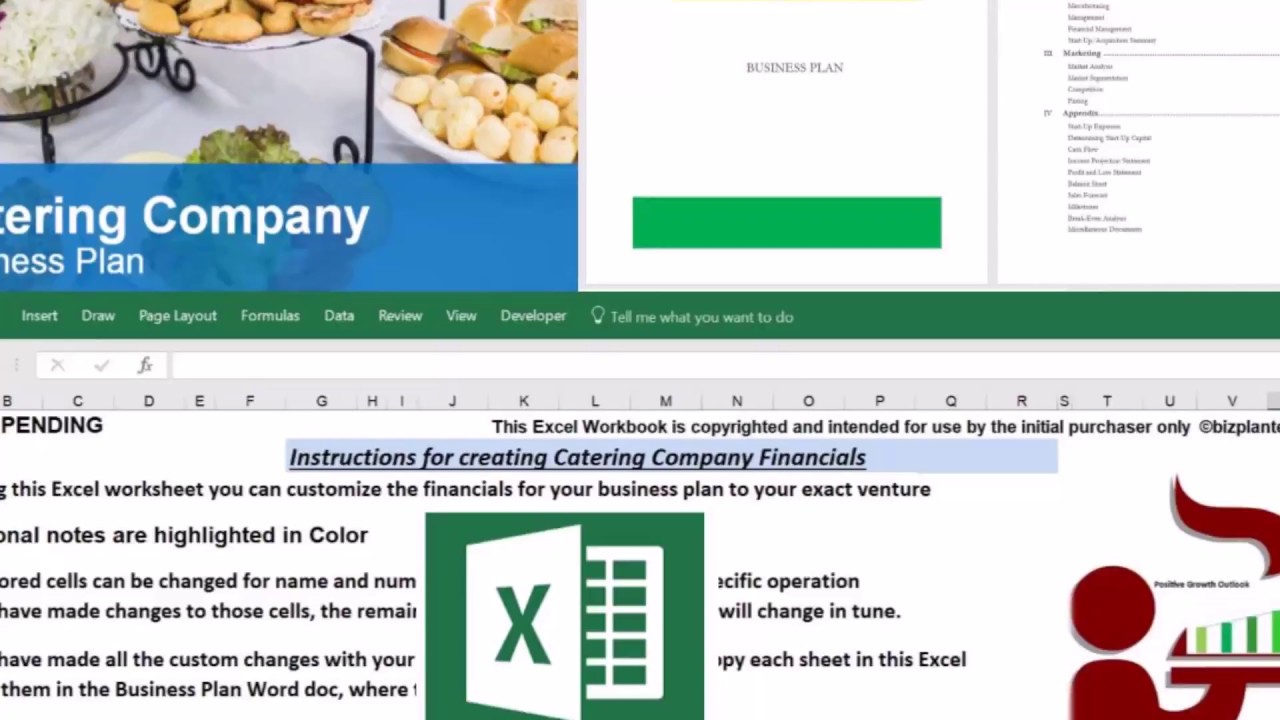 catering business startup costs funding