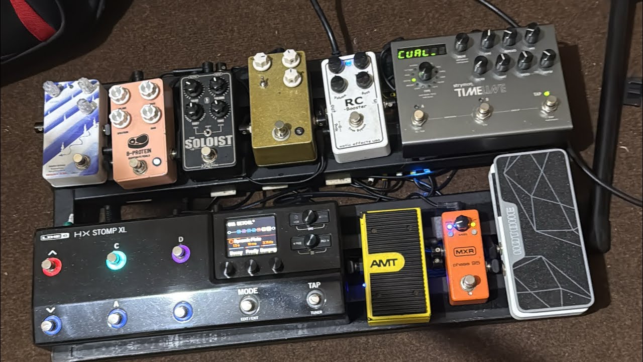 My pedalboard 2026 