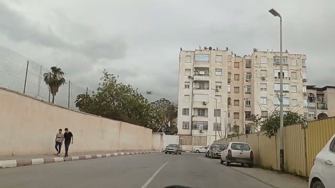 Driving in Algiers - From Kouba to Hussein Dey via the Les Anassers Road