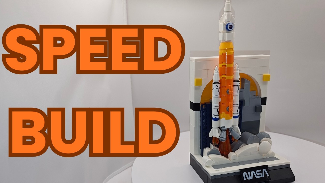 CADA C56044W SLS Artemis Rocket - SPEED BUILD #bricks #nasa