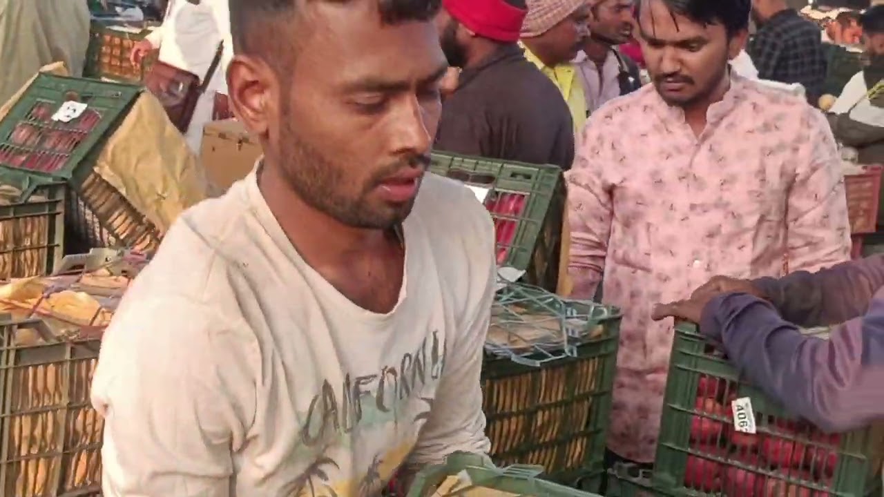 Santra Aur Seb Kharbuja ki sale dekhiye rate janiye 