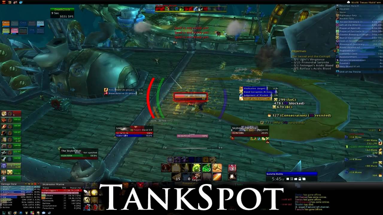 TankSpot's Guide to Icecrown Gunship Battle (10-man)