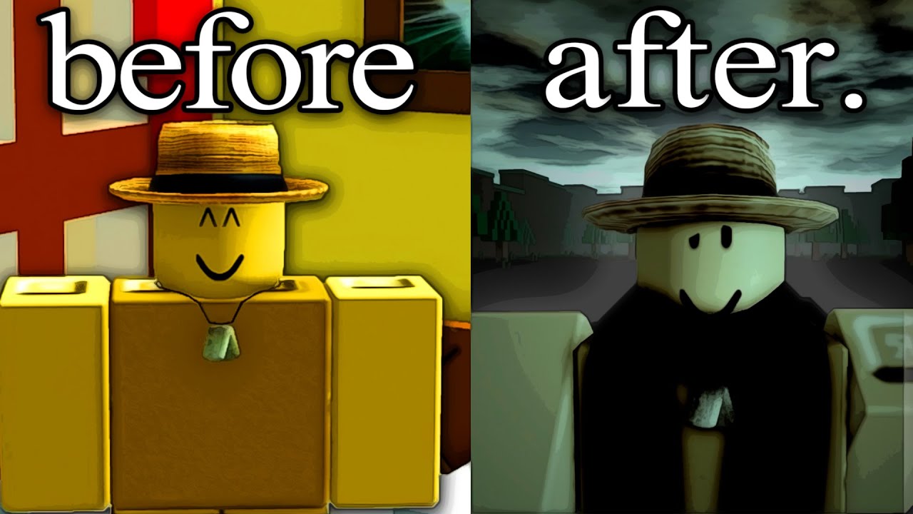 Счастливый мир Roblox со счастливыми людьми...