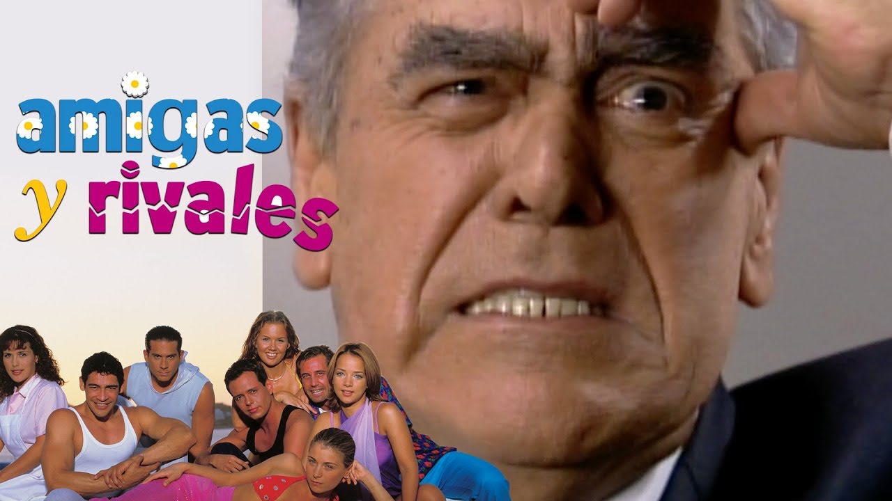 Amigas y Rivales: Don Roberto descubre a su hijo... ¡Besando a Laura! | Escena - C50