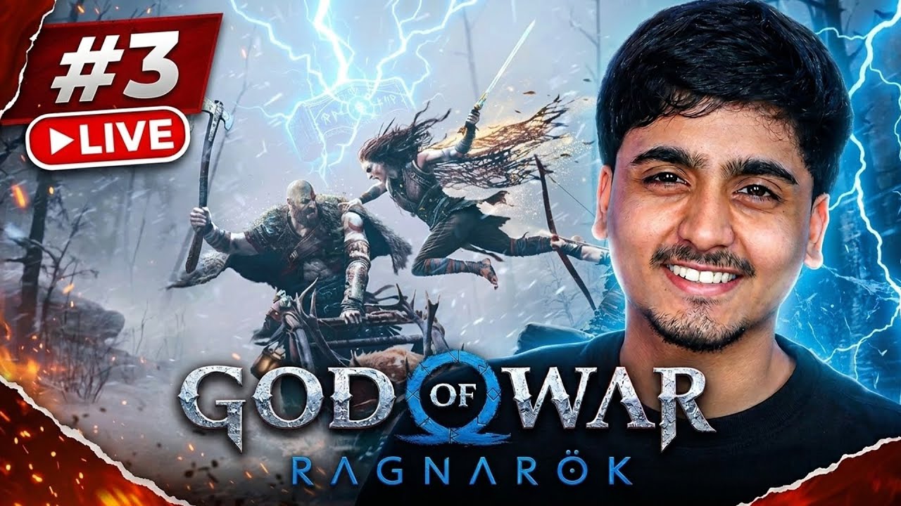 Ab Kya Hone Wala Hai? 😳 | God of War Ragnarök Hindi Live #3