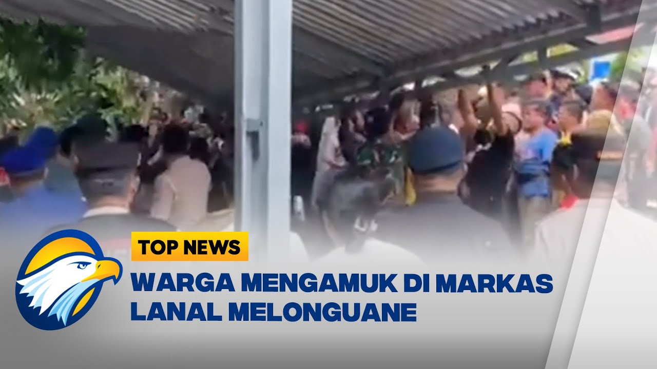 Warga Mengamuk di Markas Lanal Melonguane, Tuntut Kejelasan Kasus Penganiayaan
