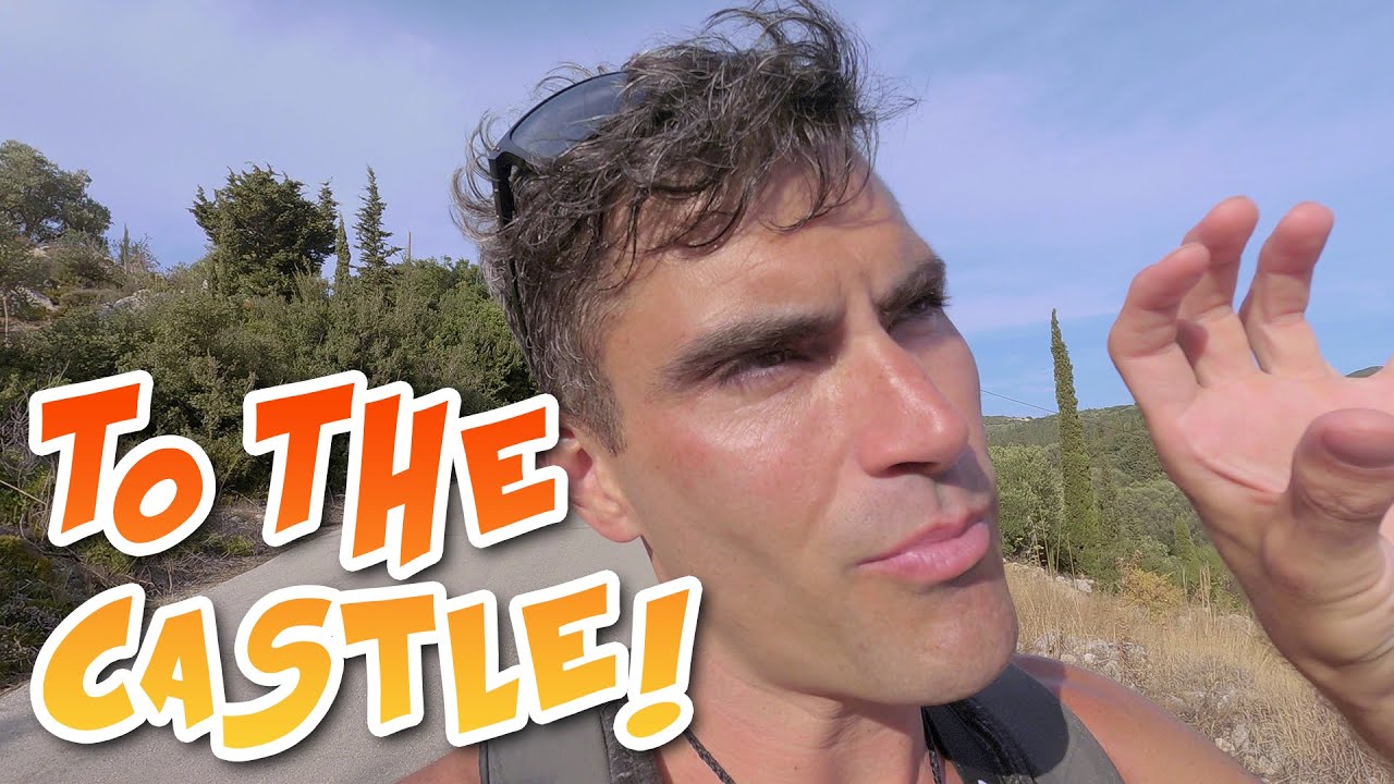 ADVENTURE To Angelokastro (Angel Castle) Paleokastritsa, Corfu, Greece 2021