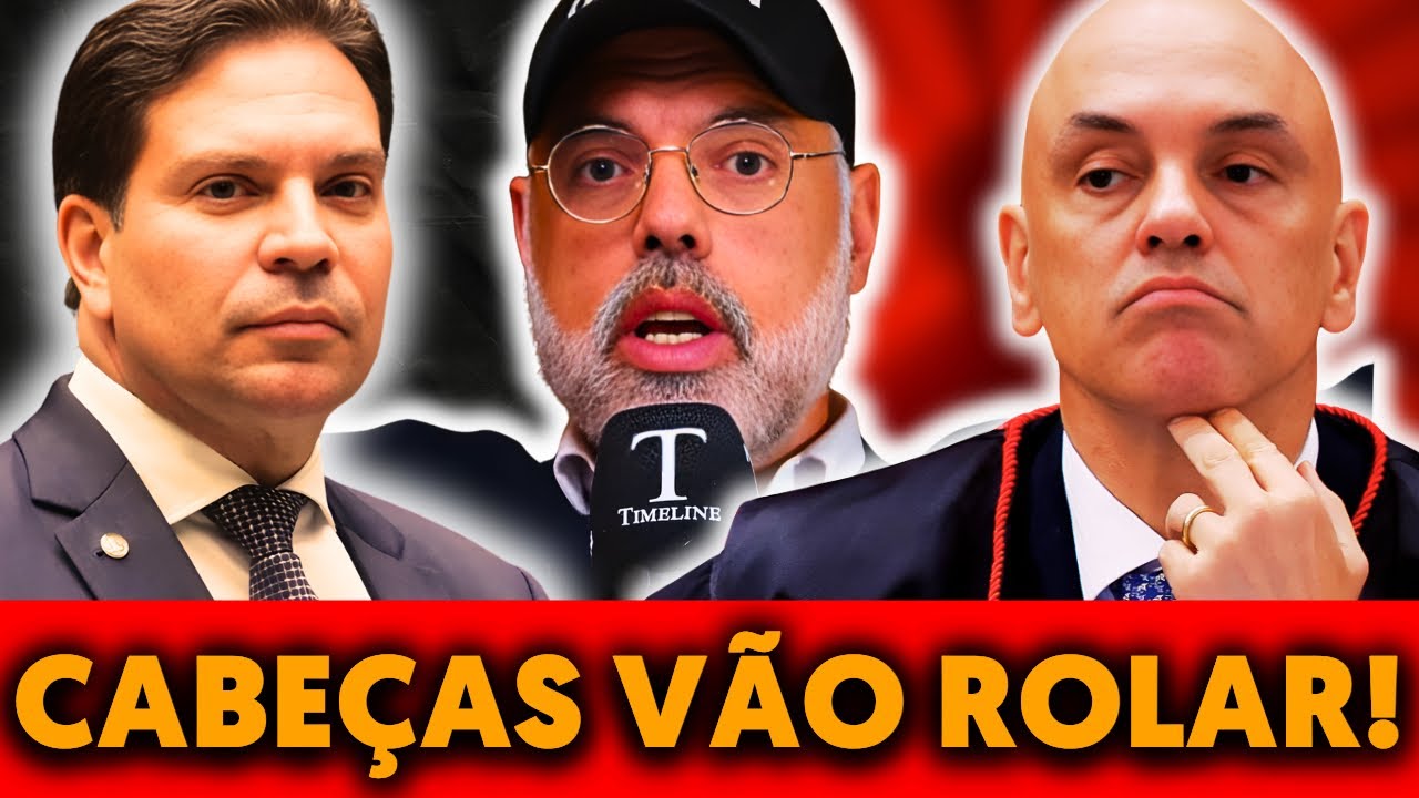 🚨 “CABEÇAS VÃO ROLAR” diz MORAES | ALLAN DOS SANTOS E RAMAGEM!