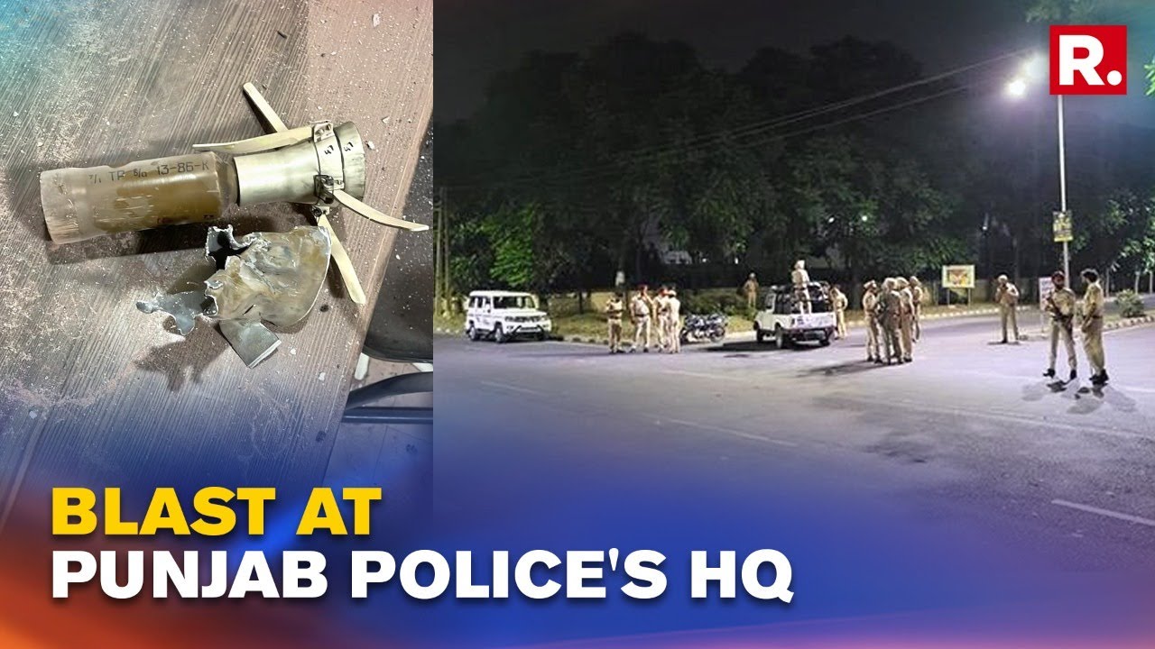 Blast At Punjab Police's Intelligence HQ In Mohali; Explosive Materials Recovered