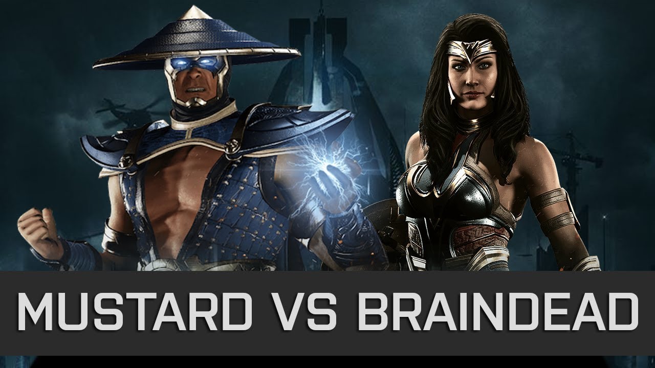 Injustice 2 - Mustard (Raiden) vs Braindead (Wonder Woman) - Casual Games