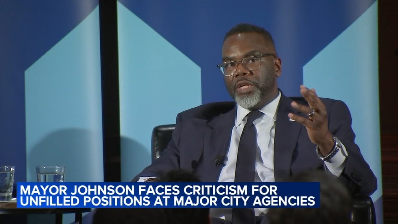 Mayor Johnson faces criticism for unfilled positions at major Chicago agencies for over a year