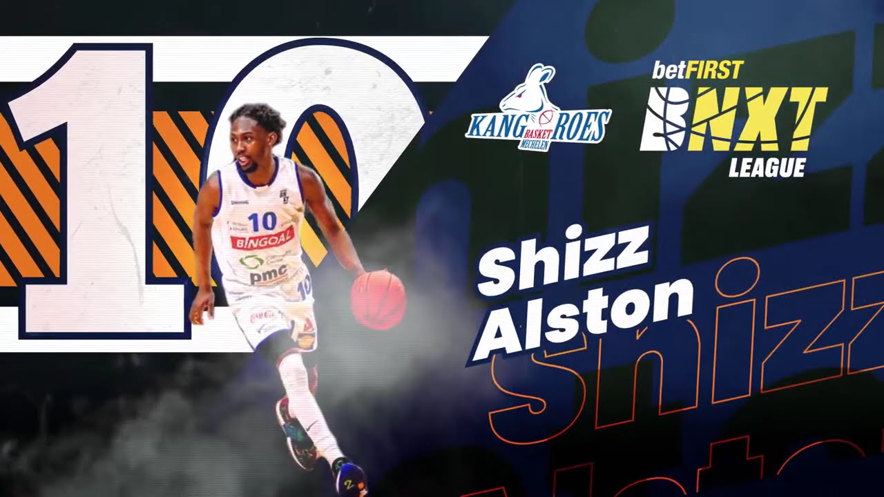 Shizz Alston Season Highlights 2021/22|| Belgium BNXT League || Kangoeroes Mechelen