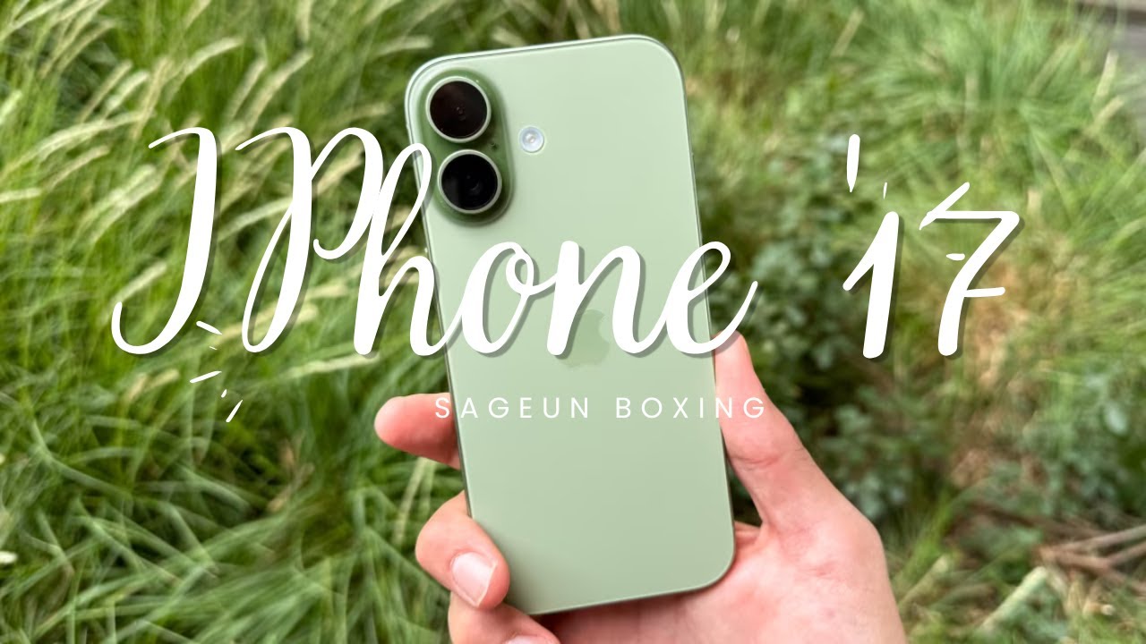IPhone 17 Sage Green Unboxing & Apple Store Pickup Vlog (First Impressions!) Pro👎🏻