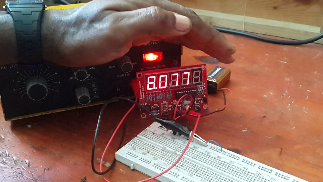 Compteur de fréquence KIT VS générateur de fréquence...