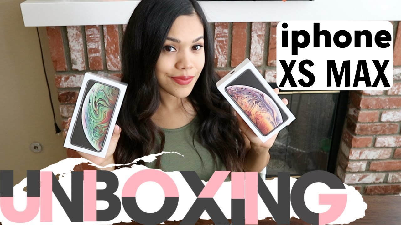 iPhone XS Max unboxing
