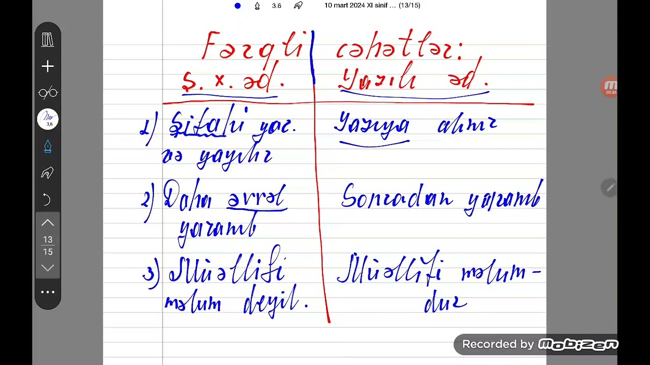 @#Şifahi xalq ədəbiyyatı. #Dərs1 #Yazılı ədəbiyyatla oxşar və fərqli cəhətlər.